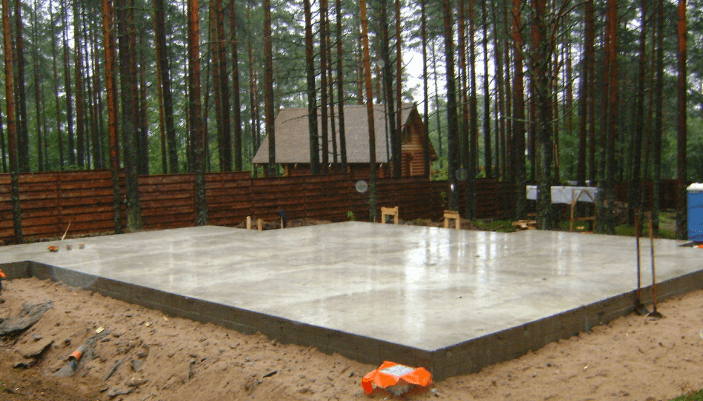 Фундамент для коттеджа