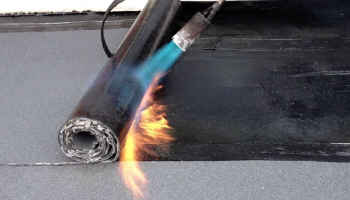 Кровля из рулонного материала