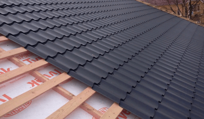 Кровля из металлочерепицы