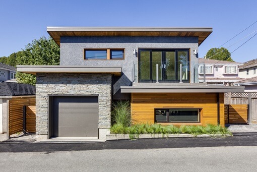 Наружная отделка частного дома