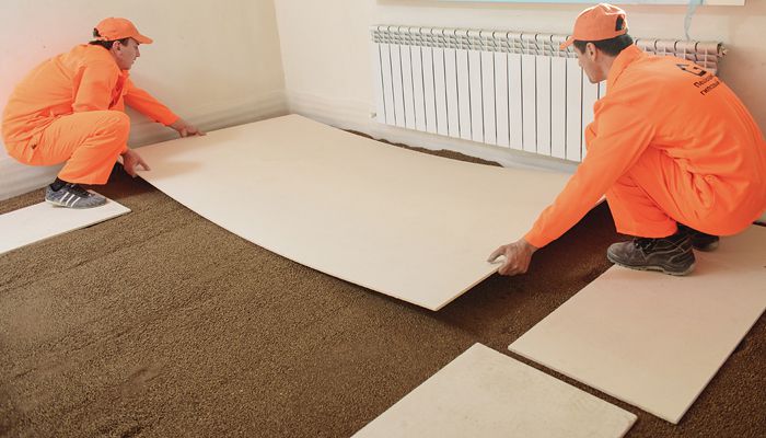 Звукоизоляция пола